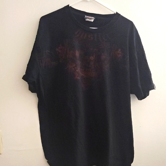 Hustler Hollywood Black Graphic Tee - Picture 1 of 4